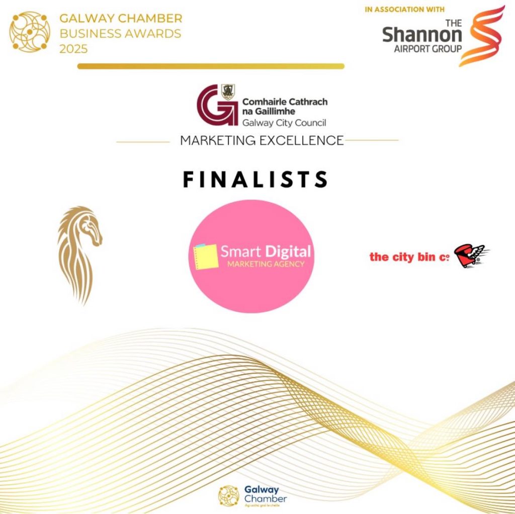 Smart Digital finalist in the Marketing Excellence Award 2025