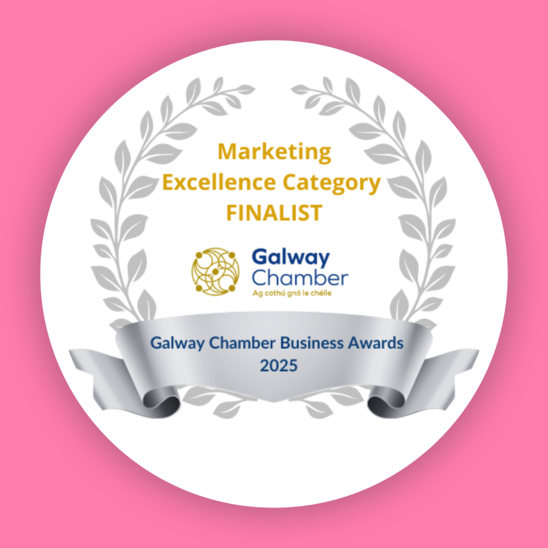 Smart Digital Galway Chamber Business Awards Finalist for Marketing Excellence